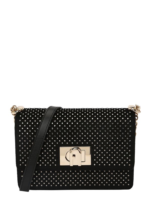 FURLA FURLA Чанта с презрамки  злато / черно