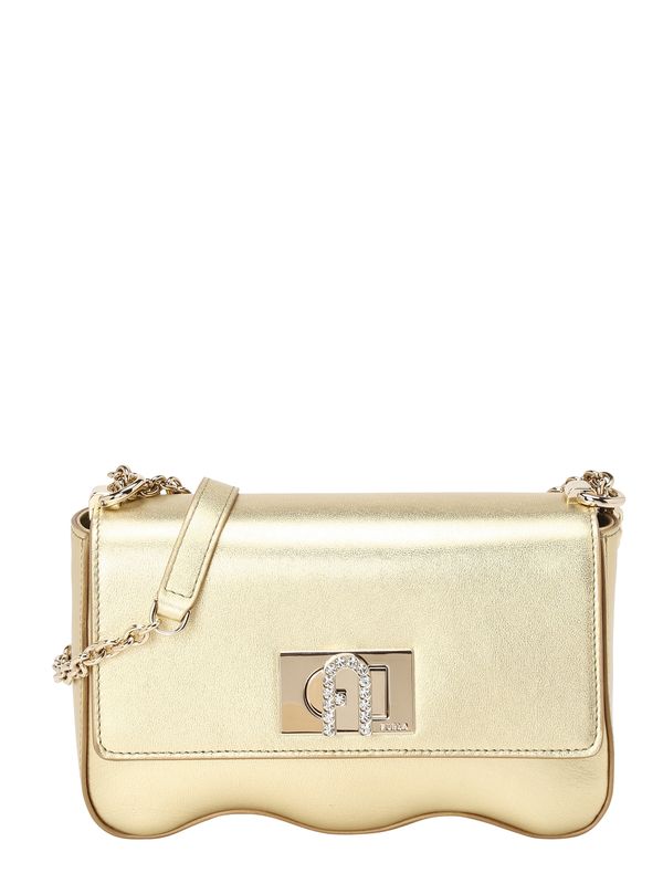 FURLA FURLA Чанта с презрамки  злато / прозрачно