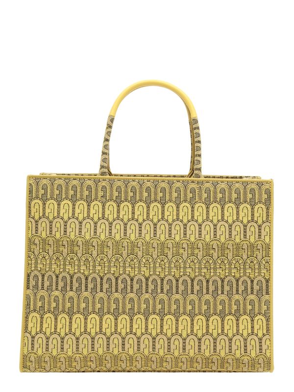 FURLA FURLA "Чанта тип ""Shopper""" 'OPPORTUNITY'  бежово / жълто