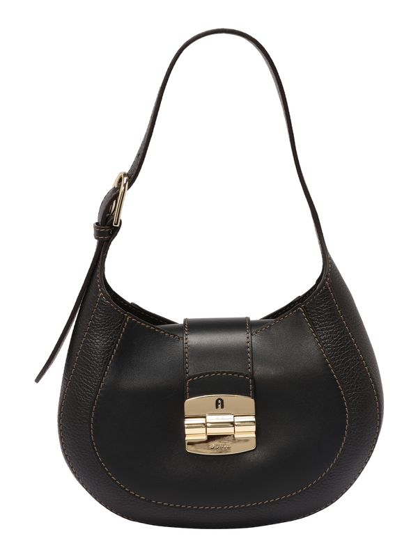 FURLA FURLA Чанта за през рамо 'CLUB 2 S'  злато / черно