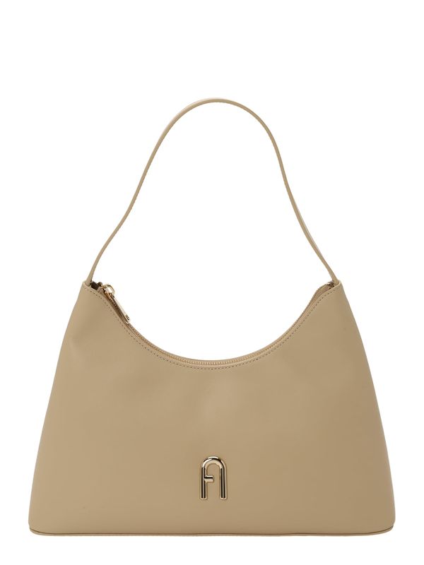 FURLA FURLA Чанта за през рамо 'DIAMANTE S'  светлокафяво / злато