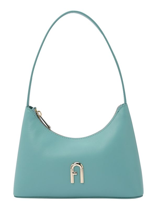 FURLA FURLA Чанта за през рамо 'DIAMANTE'  злато / нефритено зелено