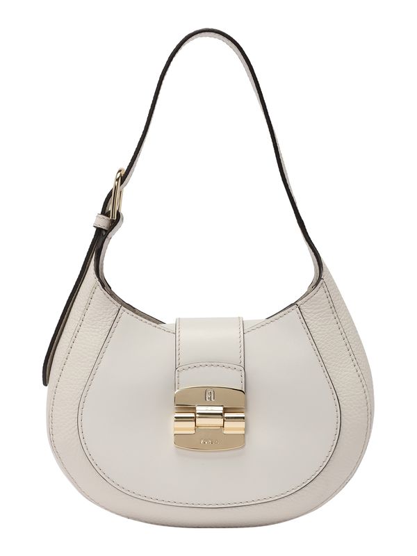 FURLA FURLA Чанта за през рамо 'FURLA CLUB 2'  бял памук