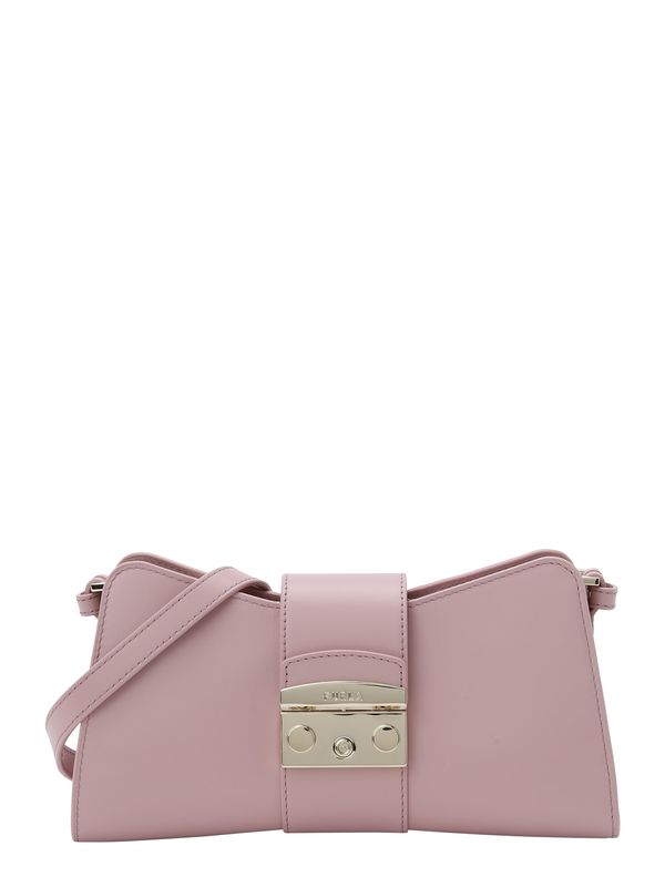 FURLA FURLA Чанта за през рамо 'METROPOLIS'  пепел от рози / сребърно