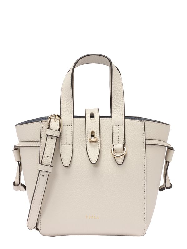 FURLA FURLA Дамска чанта 'NET'  бял памук
