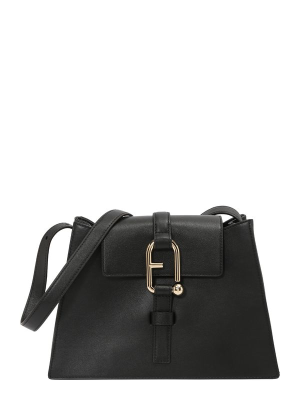 FURLA FURLA Дамска чанта 'NUVOLA'  злато / черно