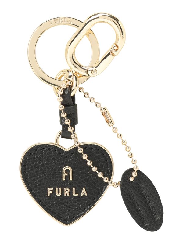 FURLA FURLA Ключодържател 'CAMELIA'  злато / черно