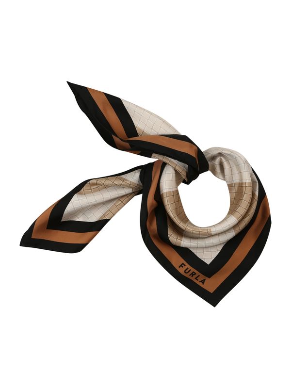 FURLA FURLA Кърпи 'TORTONA'  бежово / тъмнобежово / коняк