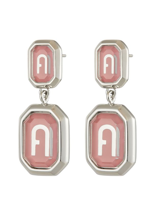 FURLA FURLA Обеци  пепел от рози / сребърно