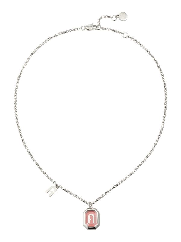 FURLA FURLA Верижка  бледорозово / сребърно