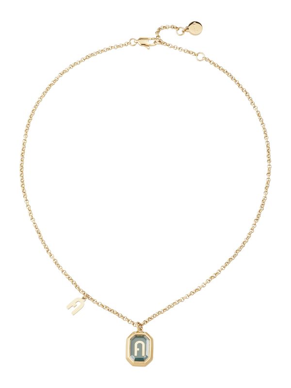 FURLA FURLA Верижка  злато / тъмнозелено
