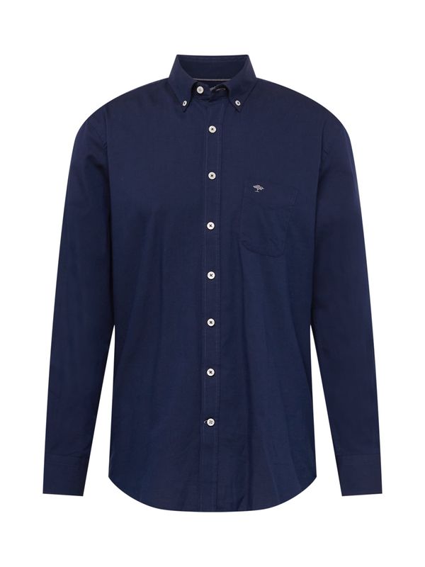 FYNCH-HATTON FYNCH-HATTON Бизнес риза  нейви синьо / камък