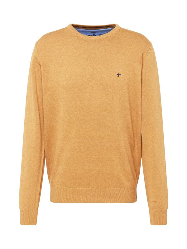 FYNCH-HATTON FYNCH-HATTON Пуловер  камел / нейви синьо