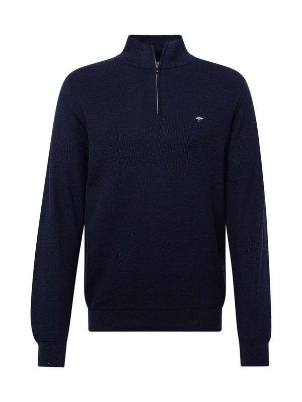 FYNCH-HATTON FYNCH-HATTON Пуловер  нейви синьо