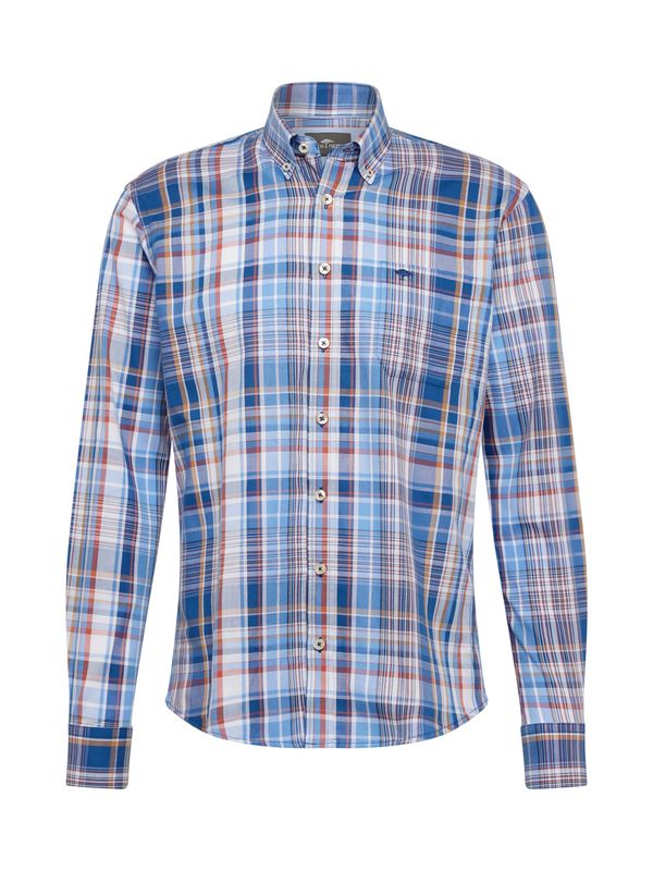 FYNCH-HATTON FYNCH-HATTON Риза  нейви синьо / светлосиньо / червено / бяло