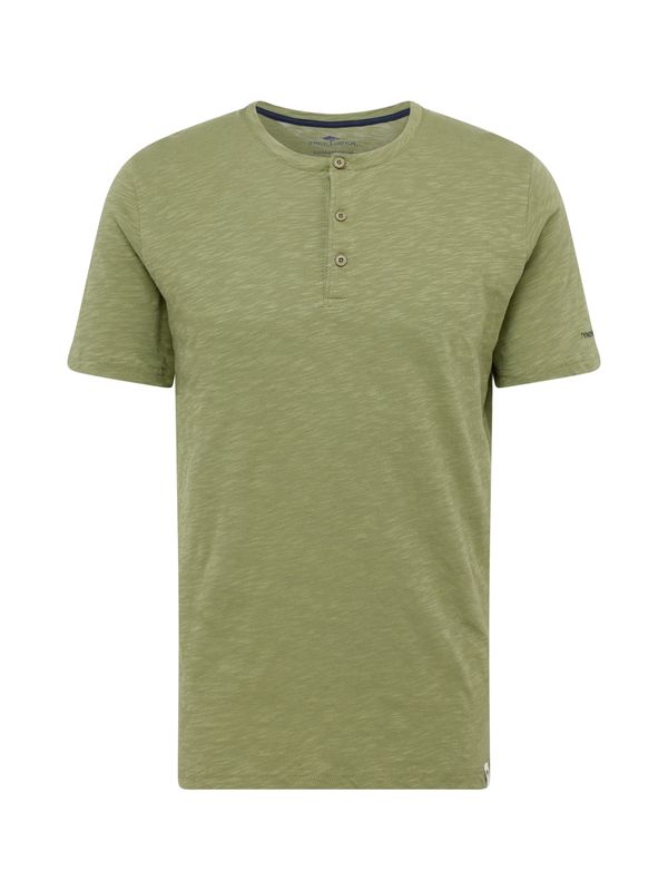 FYNCH-HATTON FYNCH-HATTON Тениска  морскосиньо / маслина