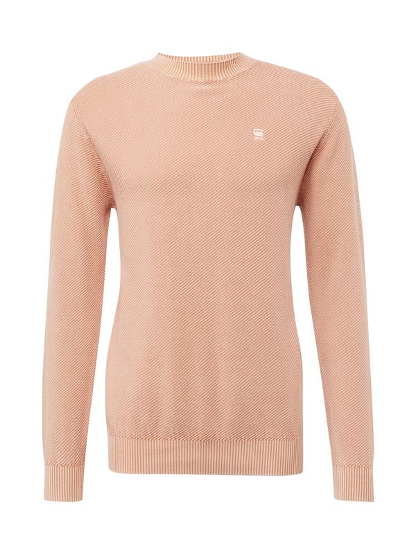 G-Star RAW G-Star RAW Пуловер 'Moss'  кайсия / черно