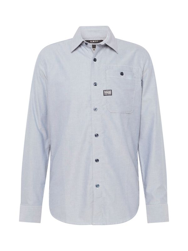 G-Star RAW G-Star RAW Риза 'Bristum 2.0'  пастелно синьо / черно / бяло