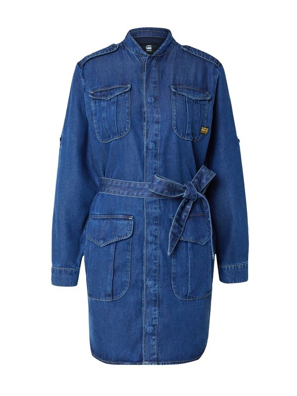 G-Star RAW G-Star RAW Рокля тип риза  син деним