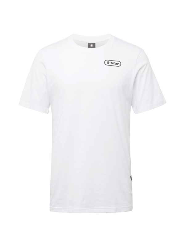 G-Star RAW G-Star RAW Тениска  черно / бяло