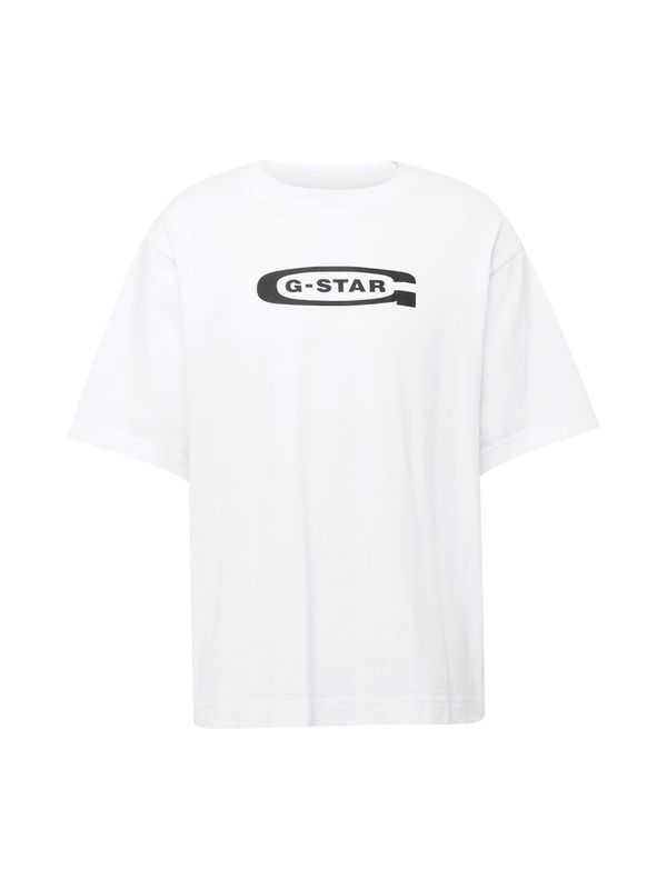 G-Star RAW G-Star RAW Тениска  черно / бяло