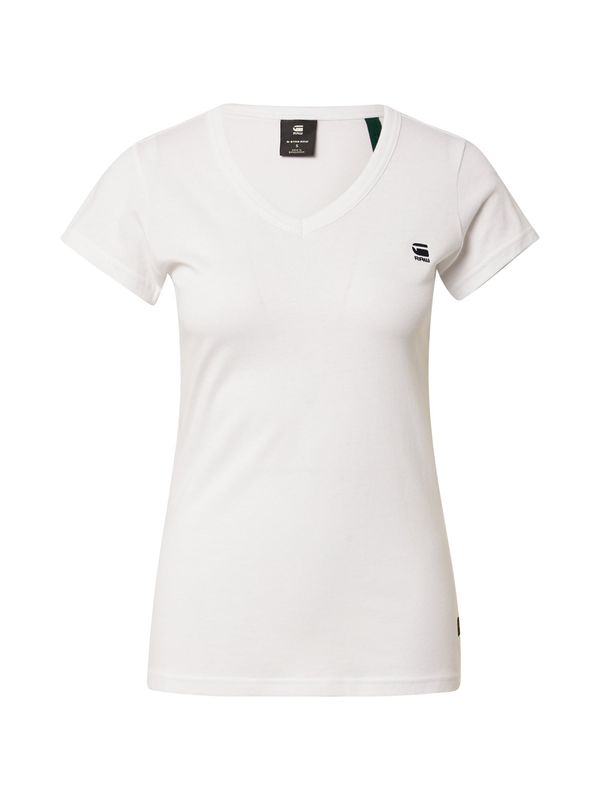 G-Star RAW G-Star RAW Тениска 'Eyben'  черно / бяло