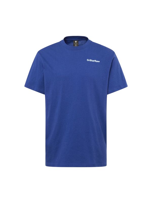 G-Star RAW G-Star RAW Тениска 'Photographer'  синьо / бяло