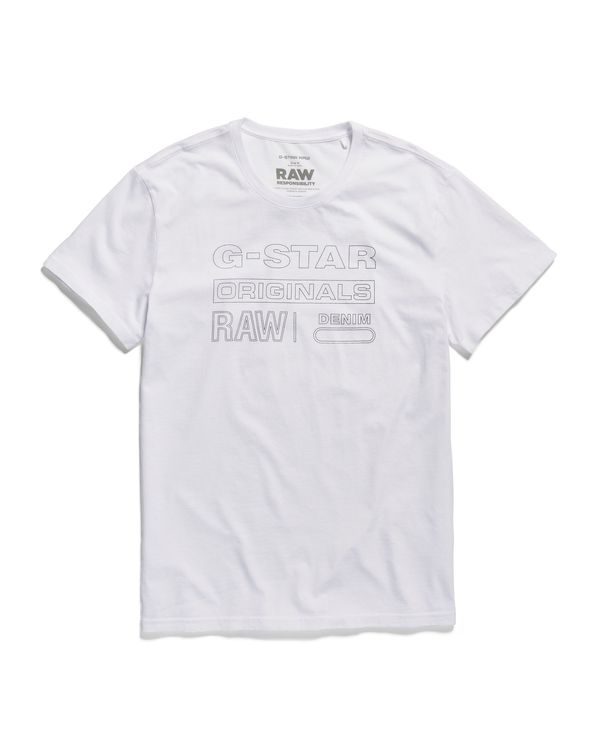 G-Star RAW G-Star RAW Тениска  сиво / люляк