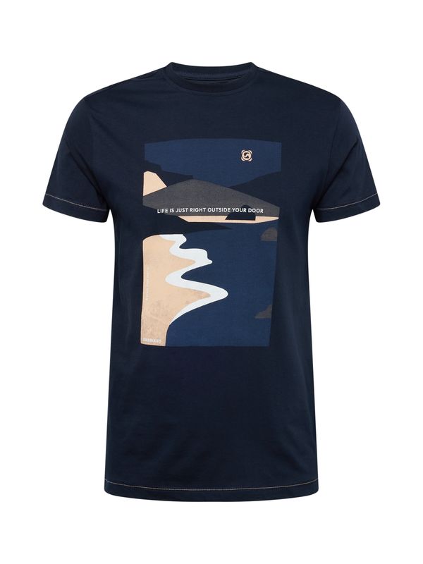 Gabbiano Gabbiano Тениска  бежово / тъмносиньо / бяло