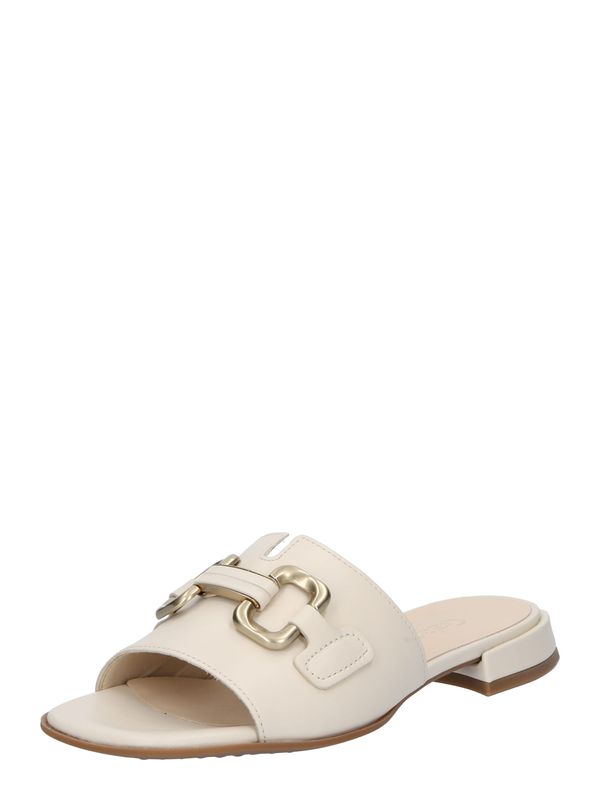 GABOR GABOR Чехли  кремаво / злато