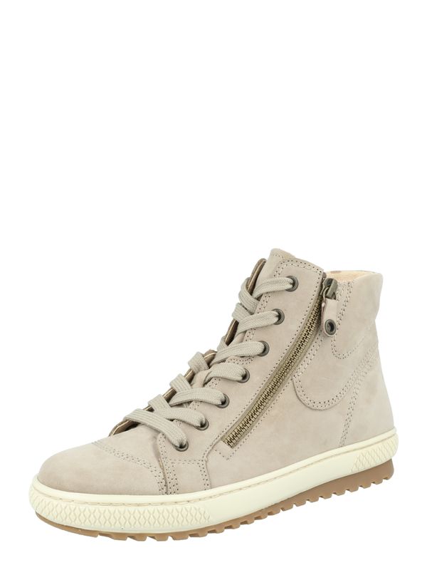 GABOR GABOR Ниски ботуши с връзки  кремаво