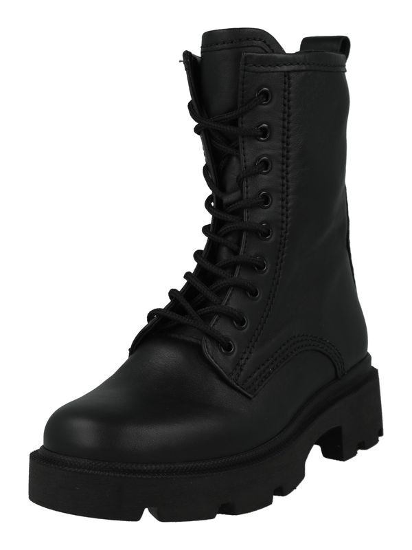 GABOR GABOR Ниски ботуши с връзки 'Röhrli'  черно