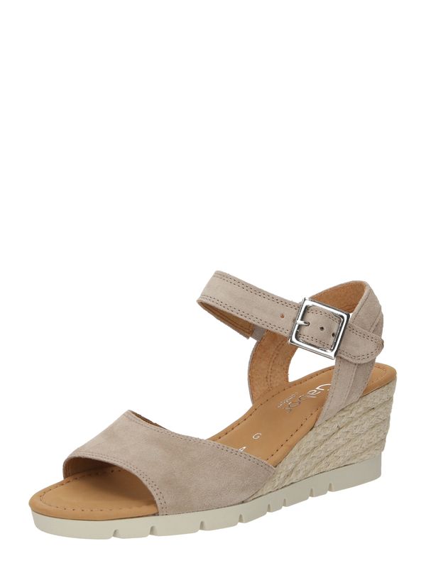 GABOR GABOR Сандали с каишка '4204244'  светлобежово