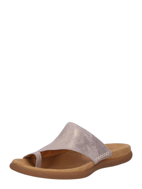 GABOR GABOR Сандали с разделител за пръстите  бежово