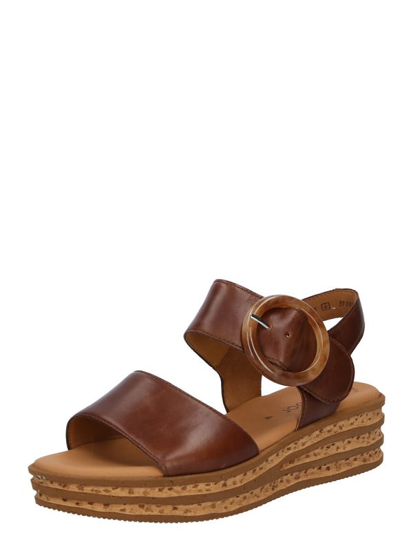 GABOR GABOR Сандали  тъмнокафяво