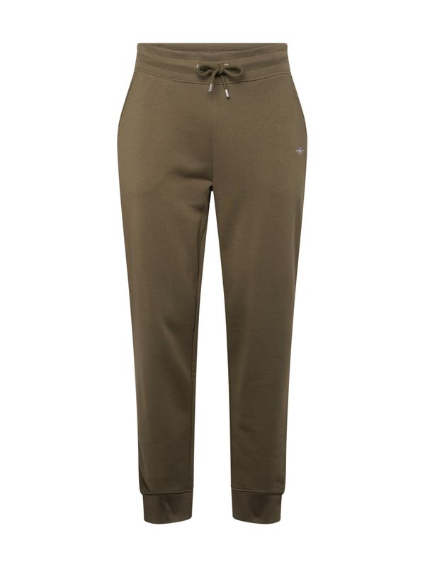 GANT GANT Панталон  нейви синьо / маслина / мръсно бяло