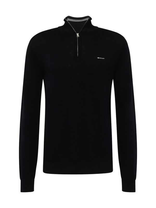 GANT GANT Пуловер  черно / бяло