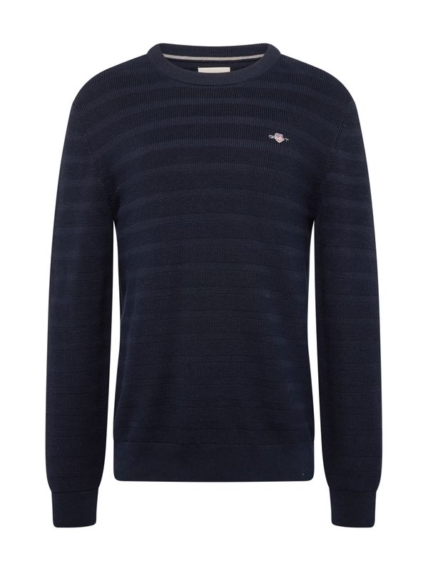 GANT GANT Пуловер  нейви синьо / червено / бяло