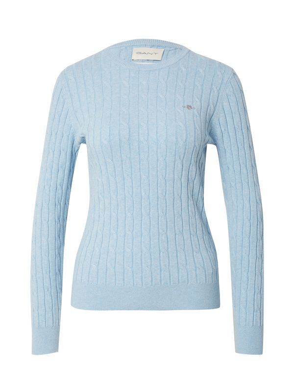 GANT GANT Пуловер  светлосиньо