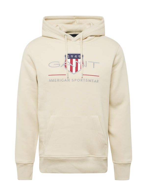 GANT GANT Суичър  бежово / морскосиньо / карминено червено