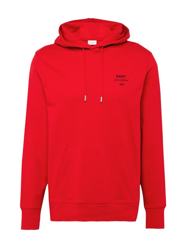 GANT GANT Суичър  червено / черно
