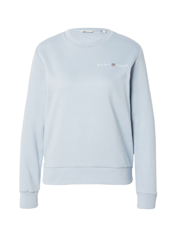GANT GANT Суичър  светлосиньо / бяло