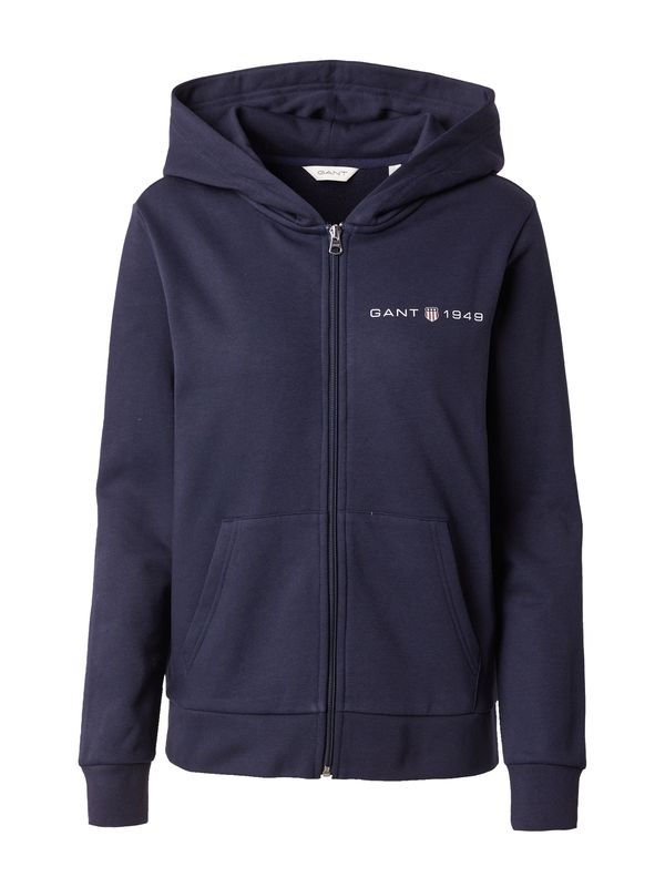 GANT GANT Суичъри с качулка  нейви синьо / черешово червено / бяло