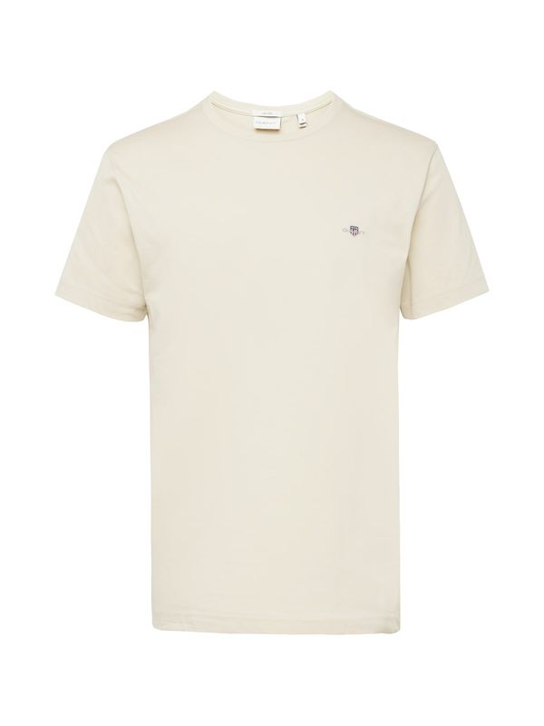 GANT GANT Тениска  бежово / нейви синьо / сиво / карминено червено