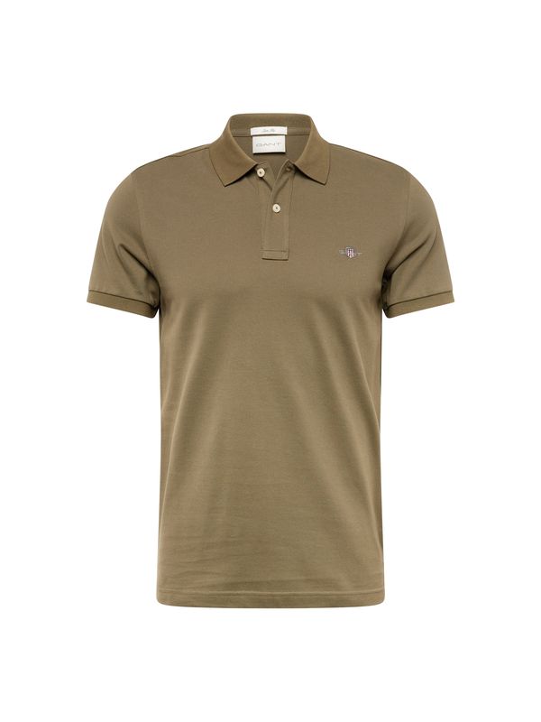 GANT GANT Тениска  маслина