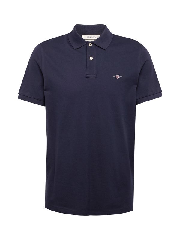 GANT GANT Тениска  нейви синьо / червено / сребърно / бяло