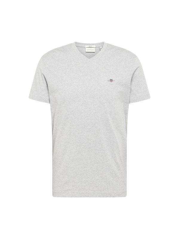 GANT GANT Тениска  нейви синьо / сив меланж / черешово червено / бяло