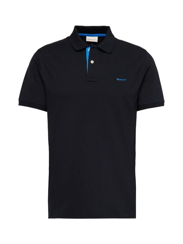 GANT GANT Тениска 'Rugger'  кралско синьо / черно