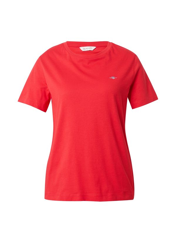 GANT GANT Тениска  синьо / сиво / червено