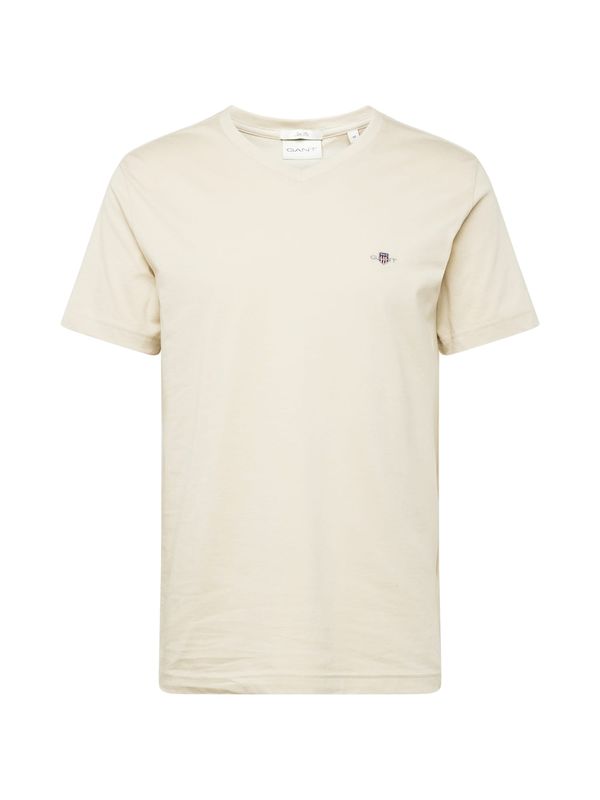 GANT GANT Тениска  светлобежово